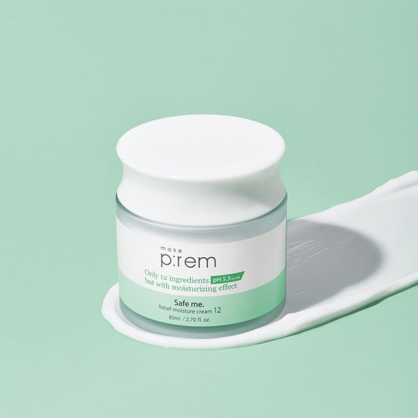 MAKE P:REM Safe Me Relief Moisture Cream 80ml disponible sur Ma petite Coree, ton Eshop 100% K-beauty en direct de Seoul