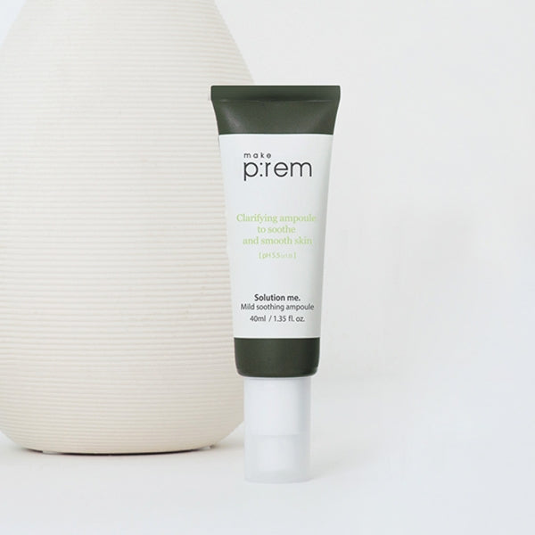 MAKE P:REM Solution Mild Soothing Ampoule 40ml disponible sur Ma petite Coree, ton Eshop 100% K-beauty en direct de Seoul