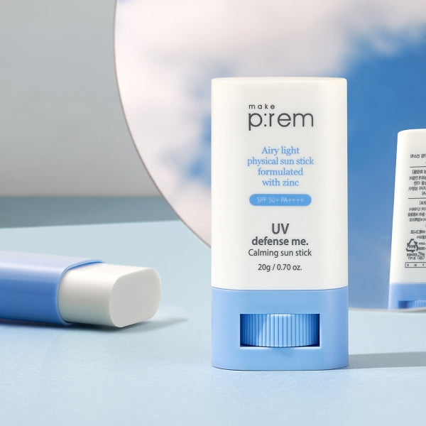 MAKE P:REM UV Defense Me Calming Sun Stick 20g disponible sur Ma petite Coree, ton Eshop 100% K-beauty en direct de Seoul