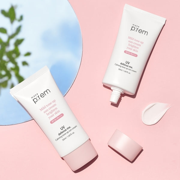 MAKE P:REM UV Defense Me Calming Tone Up Sun Cream 50ml