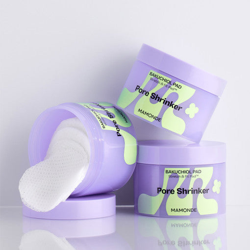 MAMONDE Pore Shrinker Bakuchiol Pad 70p 120ml disponible sur Ma petite Coree, ton Eshop 100% K-beauty en direct de Seoul