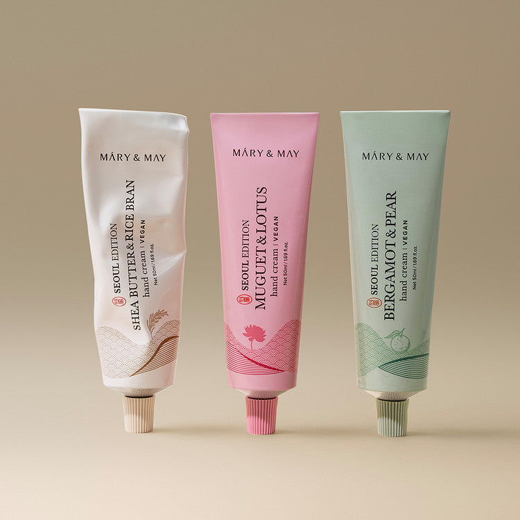 MARY & MAY Hand Cream Trio Set disponible sur Ma petite Coree, ton Eshop 100% K-beauty en direct de Seoul