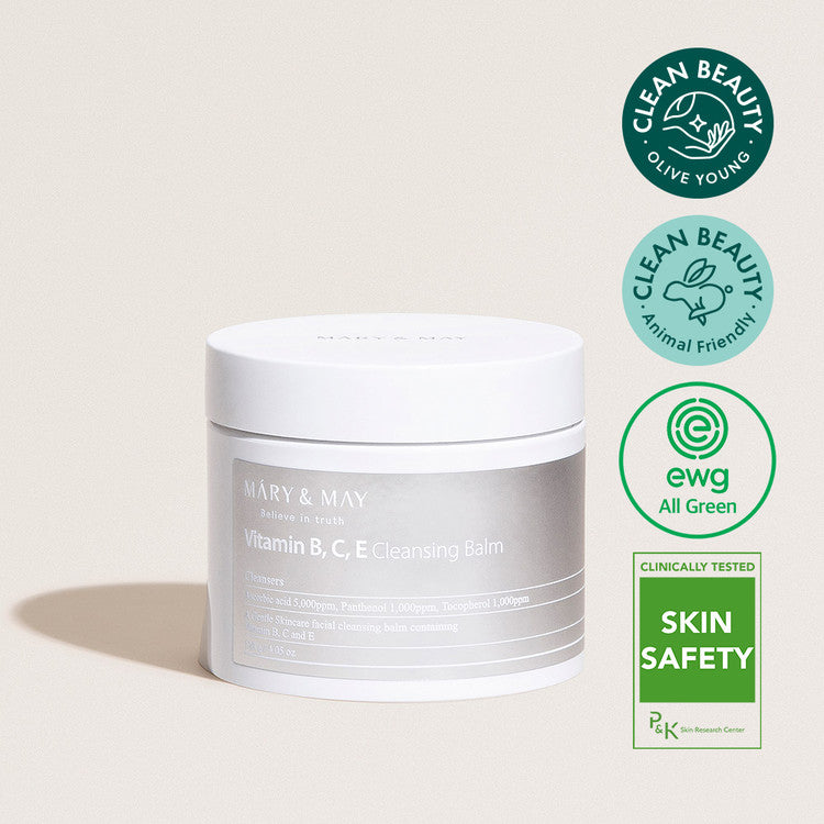 MARY & MAY Vitamin B, C, E Cleansing Balm 120g disponible sur Ma petite Coree, ton Eshop 100% K-beauty en direct de Seoul