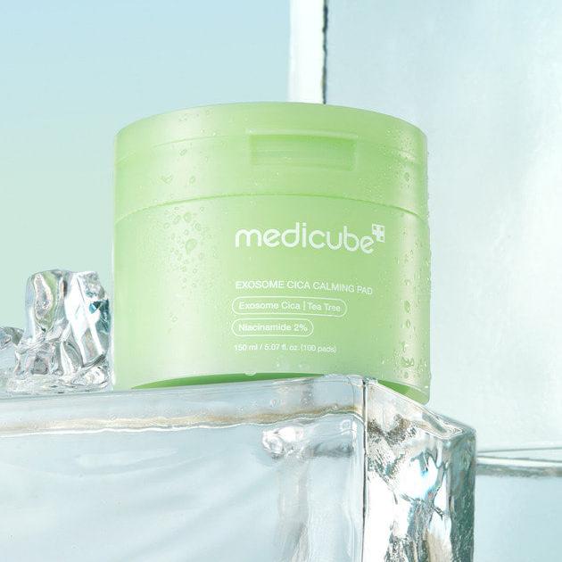 MEDICUBE Exosome Cica Calming Pads 100p 150ml disponible sur Ma petite Coree, ton Eshop 100% K-beauty en direct de Seoul
