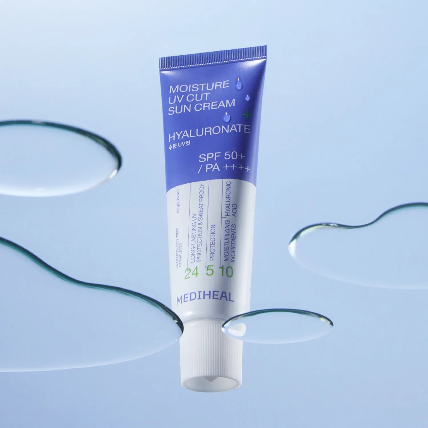 MEDIHEAL Moisture UV Cut Sunscreen 50ml disponible sur Ma petite Coree, ton Eshop 100% K-beauty en direct de Seoul