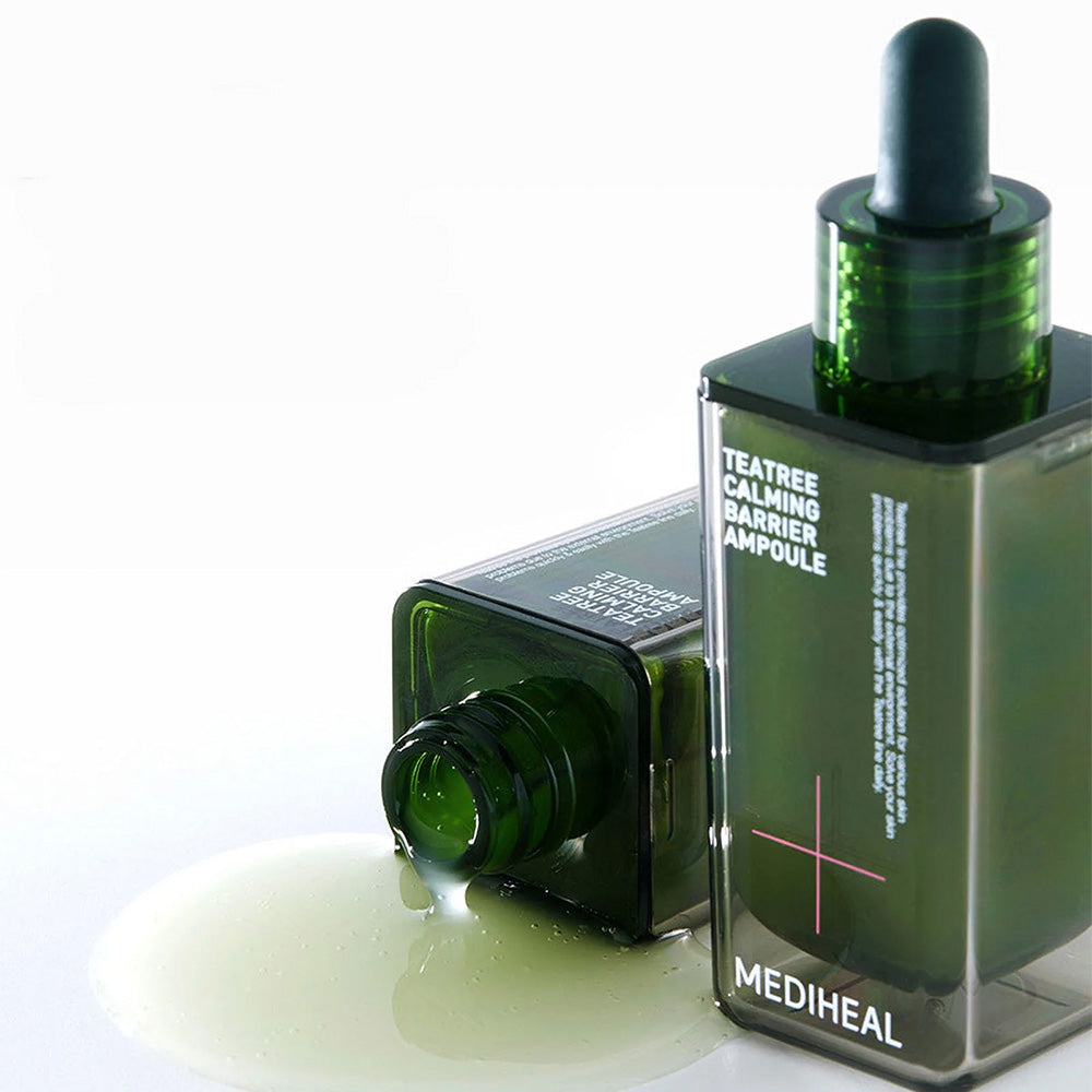 MEDIHEAL Tea Tree Soothing Barrier Ampoule 50ml disponible sur Ma petite Coree, ton Eshop 100% K-beauty en direct de Seoul