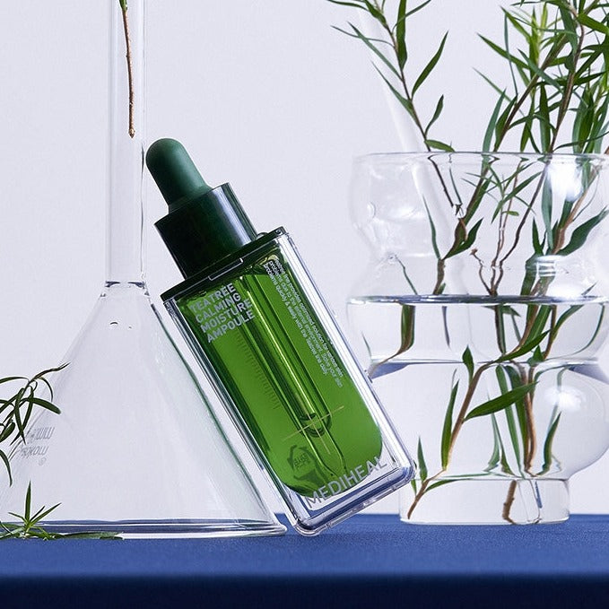 MEDIHEAL Teatree Calming Moisture Ampoule 50ml disponible sur Ma petite Coree, ton Eshop 100% K-beauty en direct de Seoul