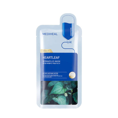 MEDIHEAL Derma Plus Houttuynia Cordata Mask 10 Sheets