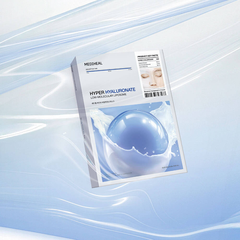 MEDIHEAL Hyper Gel Mask Hyaluronic Acid 4 Sheets