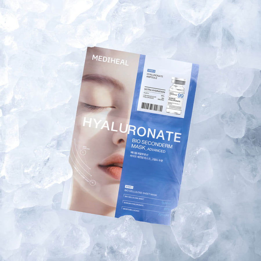 MEDIHEAL Hyaluronic Acid Bio Second Derm Mask 10 Sheets