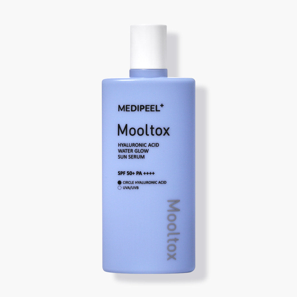 MEDIPEEL Hyaluronic Acid Layer Mooltox Water Glow Sun Serum 52ml disponible sur Ma petite Coree, ton Eshop 100% K-beauty en direct de Seoul