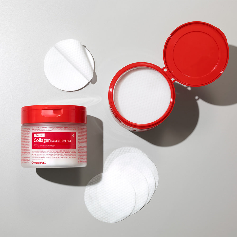 MEDIPEEL Red Lacto Collagen Double Tight Pad 70p 270ml disponible sur Ma petite Coree, ton Eshop 100% K-beauty en direct de Seoul