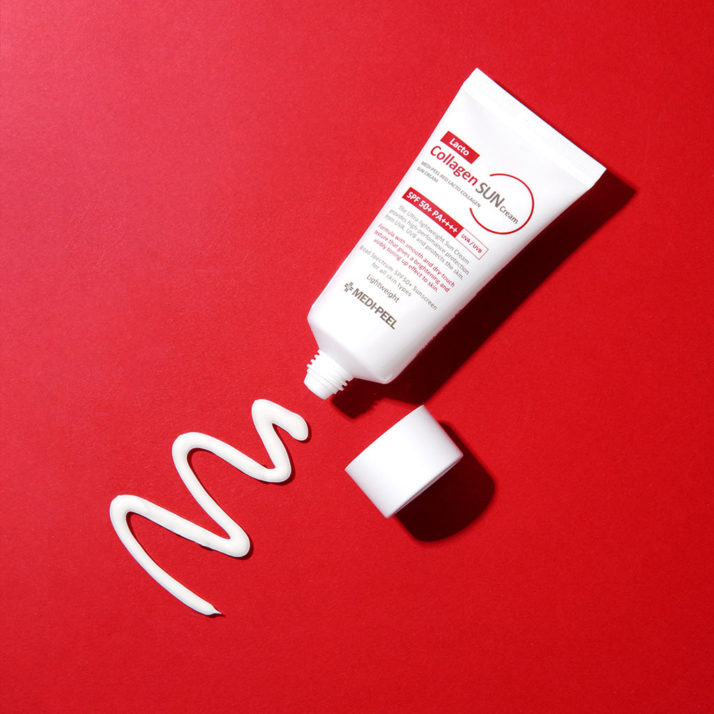 MEDIPEEL Red Lacto Collagen Sun Cream 50ml disponible sur Ma petite Coree, ton Eshop 100% K-beauty en direct de Seoul