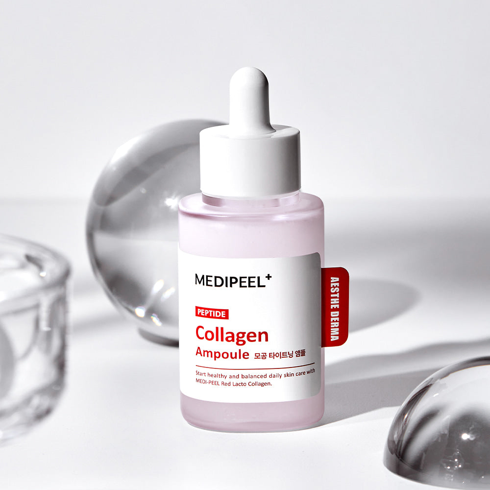 MEDIPEEL Red Lacto Collagen Tightening Ampoule 50ml disponible sur Ma petite Coree, ton Eshop 100% K-beauty en direct de Seoul