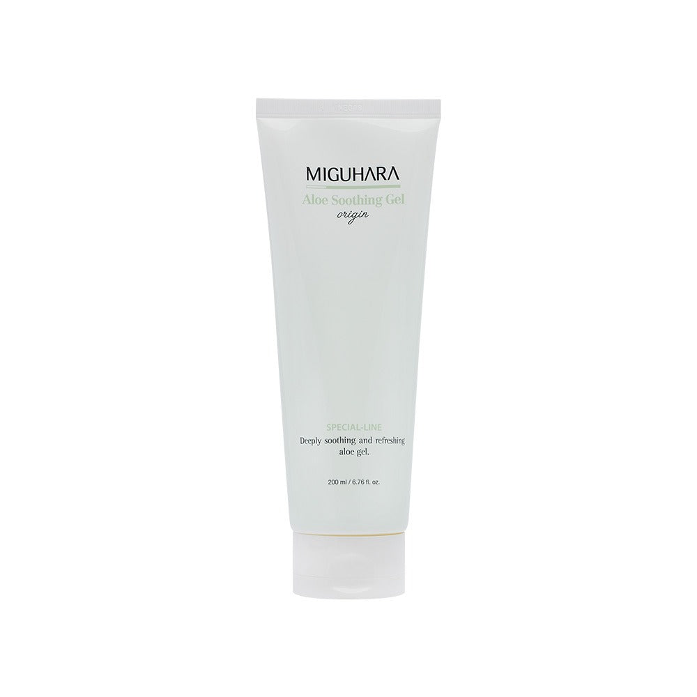 MIGUHARA Aloe Soothing Gel Origin 200ml disponible sur Ma petite Coree, ton Eshop 100% K-beauty en direct de Seoul