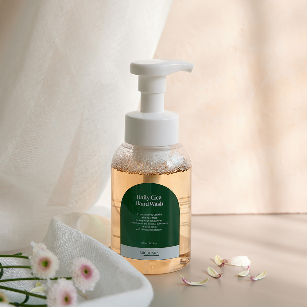 MIGUHARA Daily Cica Hand Wash 300ml disponible sur Ma petite Coree, ton Eshop 100% K-beauty en direct de Seoul