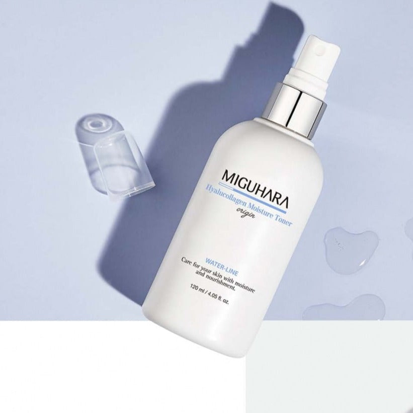 MIGUHARA Hyalucollagen Moisture Toner Origin 120ml disponible sur Ma petite Coree, ton Eshop 100% K-beauty en direct de Seoul