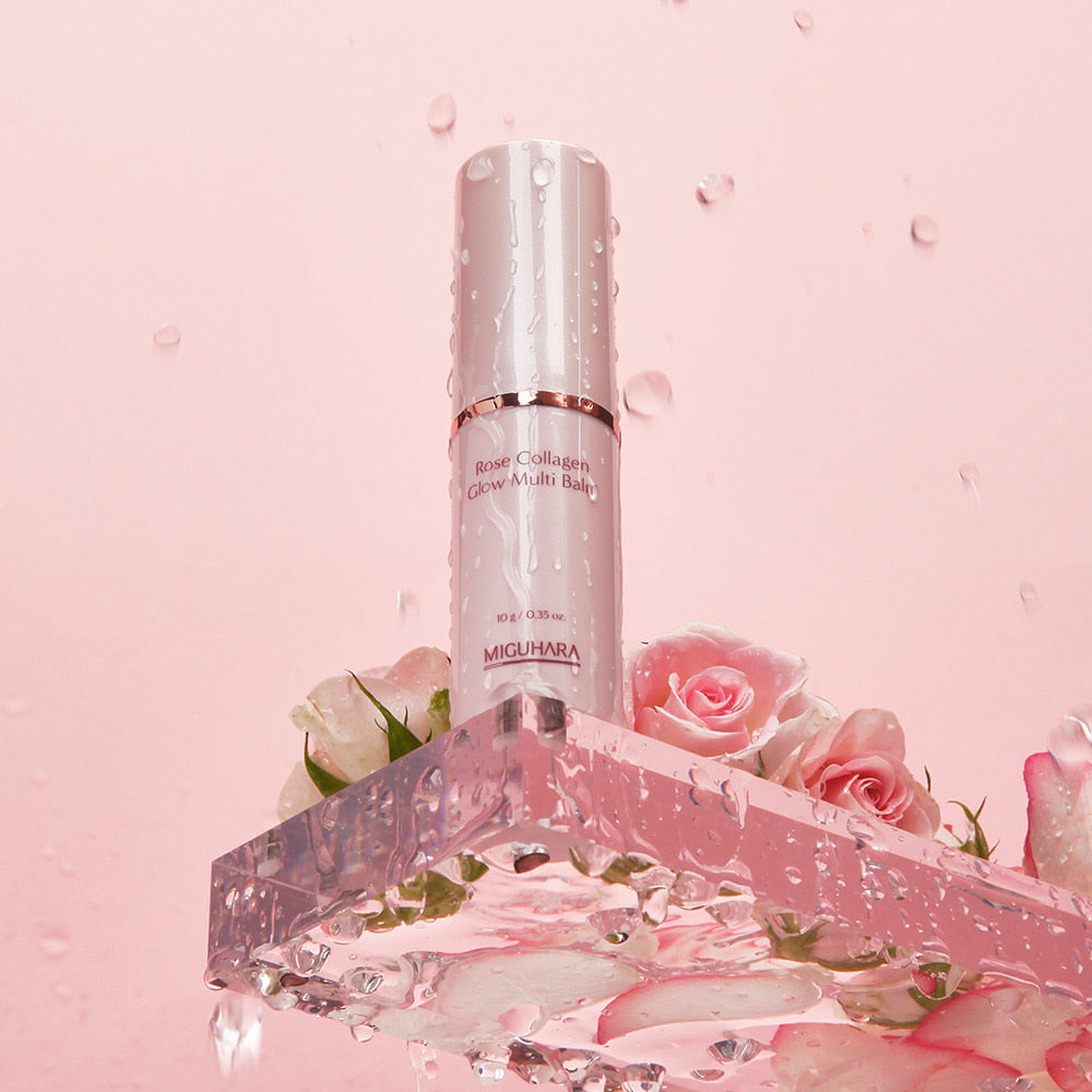 MIGUHARA Rose Collagen Glow Multi Balm 10g disponible sur Ma petite Coree, ton Eshop 100% K-beauty en direct de Seoul