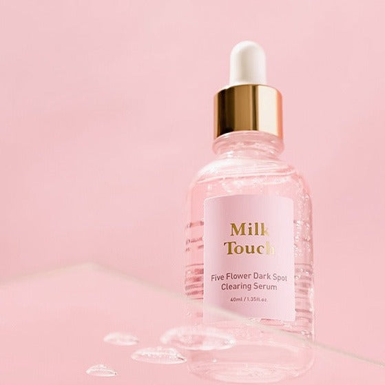 MILK TOUCH Five Flower Dark Spot Clearing Serum disponible sur Ma petite Coree, ton Eshop 100% K-beauty en direct de Seoul