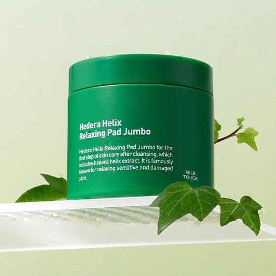 MILK TOUCH Hedero Helix Relaxing Pad Jumbo 130ml disponible sur Ma petite Coree, ton Eshop 100% K-beauty en direct de Seoul
