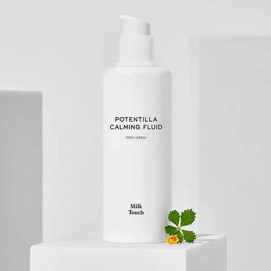 MILK TOUCH Potentilla Calming Fluid 130ml disponible sur Ma petite Coree, ton Eshop 100% K-beauty en direct de Seoul