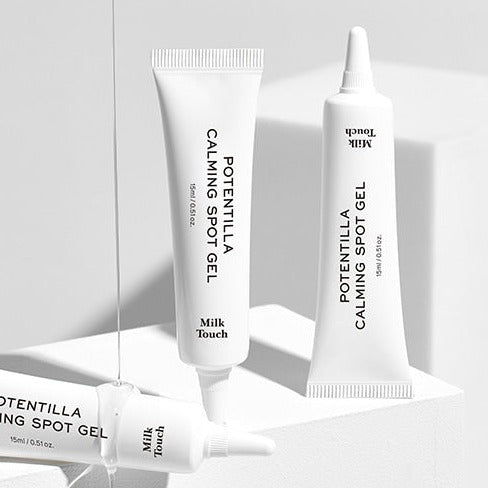 MILK TOUCH Potentilla Calming Spot Gel 15ml disponible sur Ma petite Coree, ton Eshop 100% K-beauty en direct de Seoul