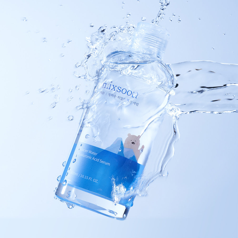 MIXSOON Glacier Water Hyaluronic Acid Serum 300ml disponible sur Ma petite Coree, ton Eshop 100% K-beauty en direct de Seoul