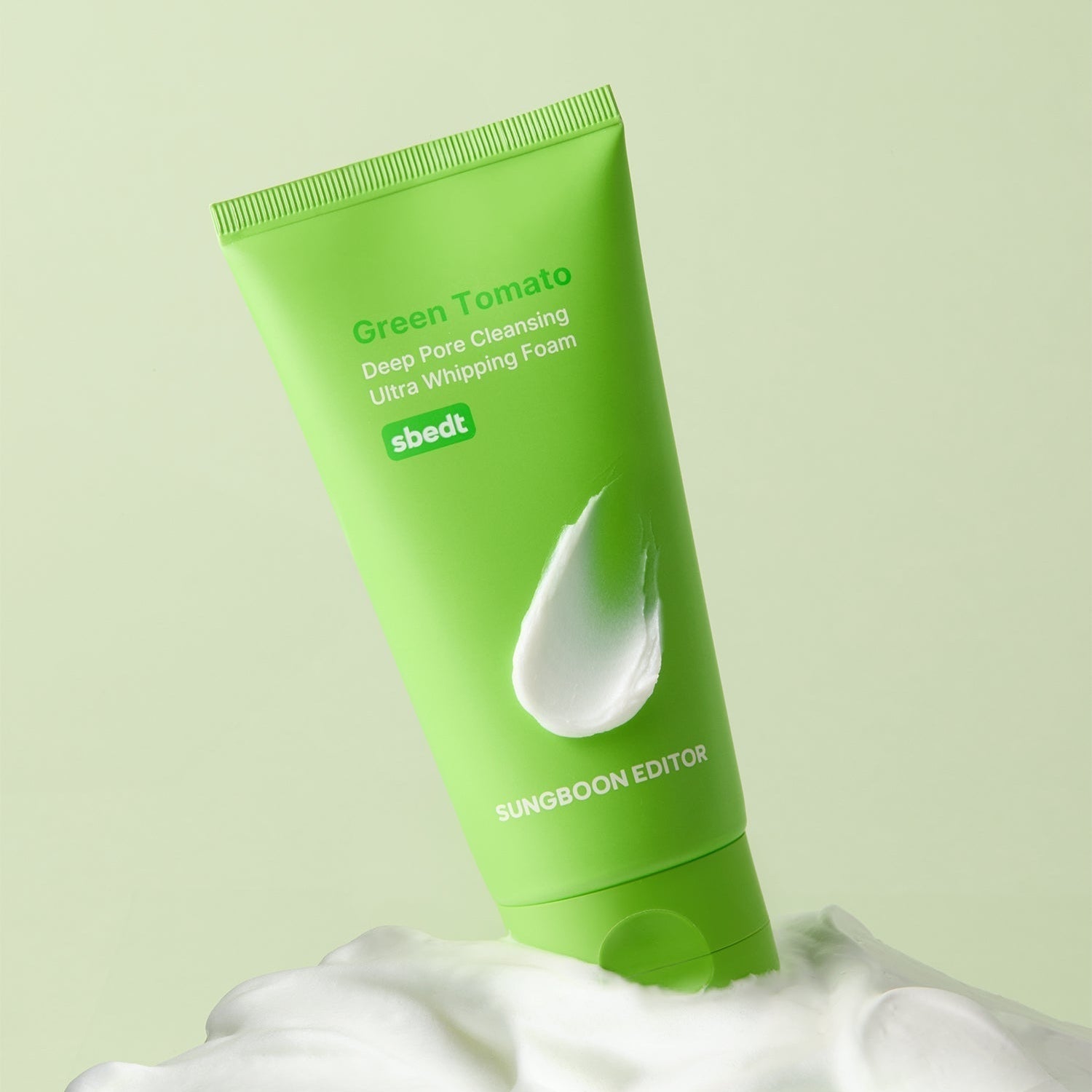 SUNGBOON EDITOR Green Tomato Pore Whipping Foam 120g