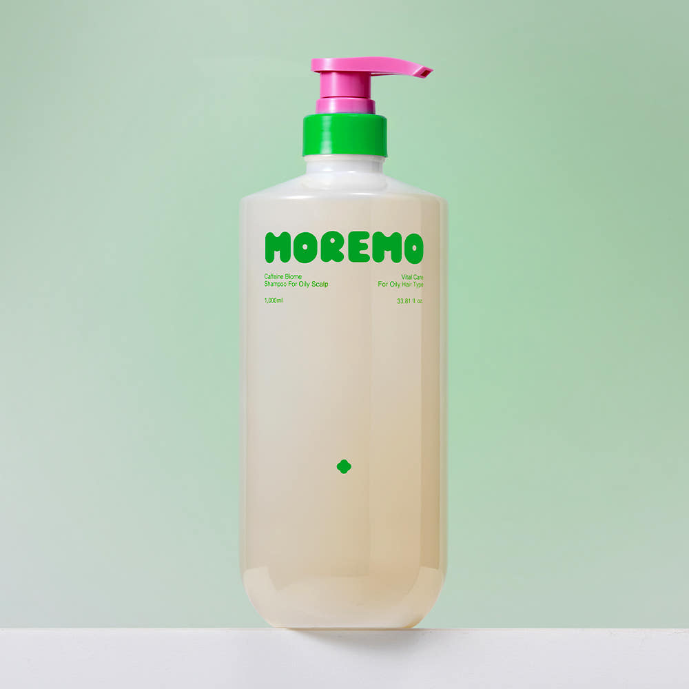 MOREMO Caffeine Biome Shampoo for Oily Skin 1000ml