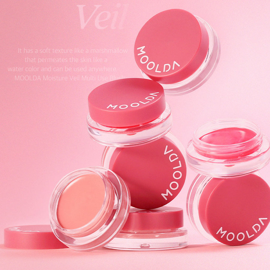 MOOLDA Water Moisture Veil Multi-Use Blusher