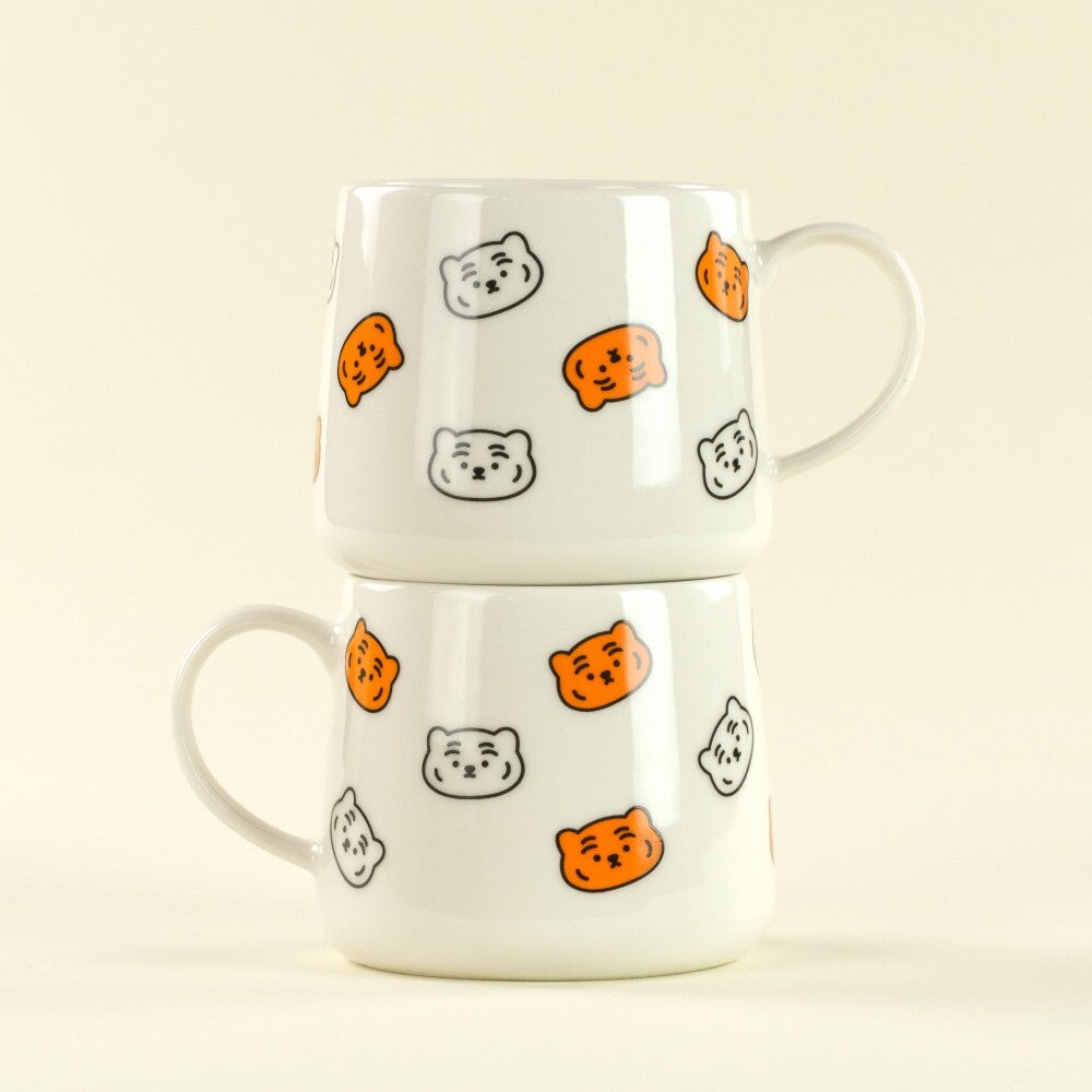 MUZIK TIGER Pattern Mug Cup Set disponible sur Ma petite Coree, ton Eshop 100% K-beauty en direct de Seoul