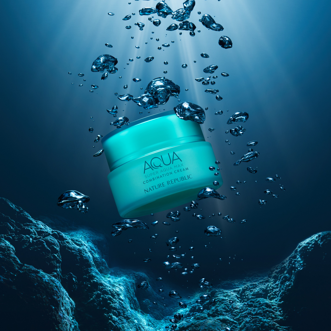 NATURE REPUBLIC Super Aqua Max Combination Moisture Cream 120ml disponible sur Ma petite Coree, ton Eshop 100% K-beauty en direct de Seoul