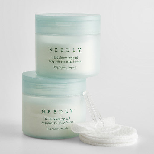 NEEDLY Mild Cleansing Pads 60p 160g disponible sur Ma petite Coree, ton Eshop 100% K-beauty en direct de Seoul