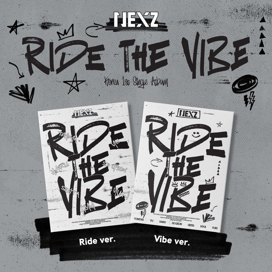 NEXZ - 1st Album Ride the Vibe (Standard) - Album Kpop