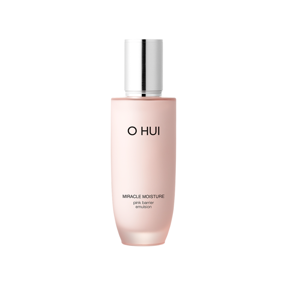 OHUI Miracle Moisture Pink Barrier Emulsion 130ml disponible sur Ma petite Coree, ton Eshop 100% K-beauty en direct de Seoul