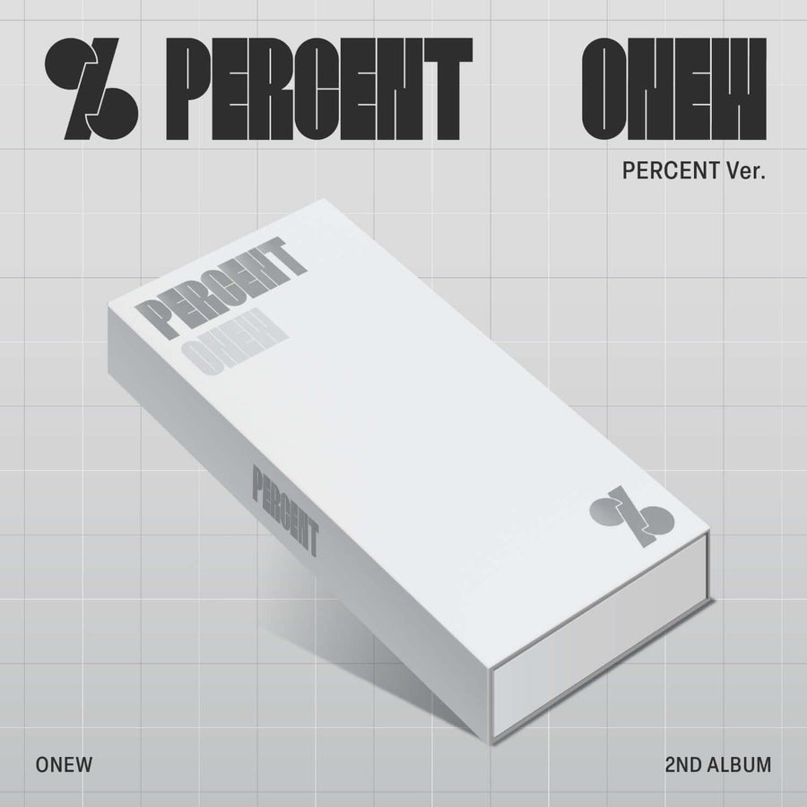 ONEW - 2nd Full Album PERCENT (PERCENT Ver.) - Album Kpop
