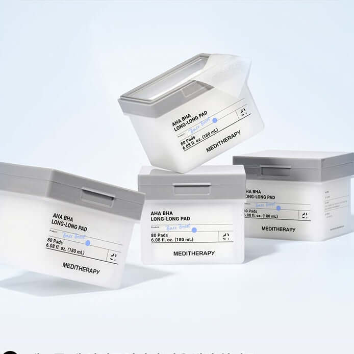 MEDITHERAPY AHA BHA Long-Long Pads 80 Sheets