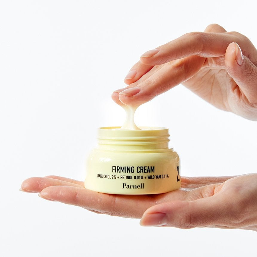 PARNELL Bakuchiol Retinol Wild Yam Firming Cream 50ml disponible sur Ma petite Coree, ton Eshop 100% K-beauty en direct de Seoul