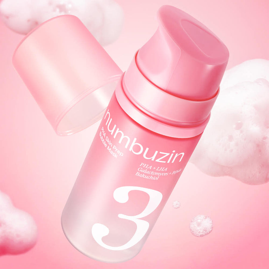 NUMBUZIN No. 3 Smooth Texture PHA Prep Bubble Pack 90ml