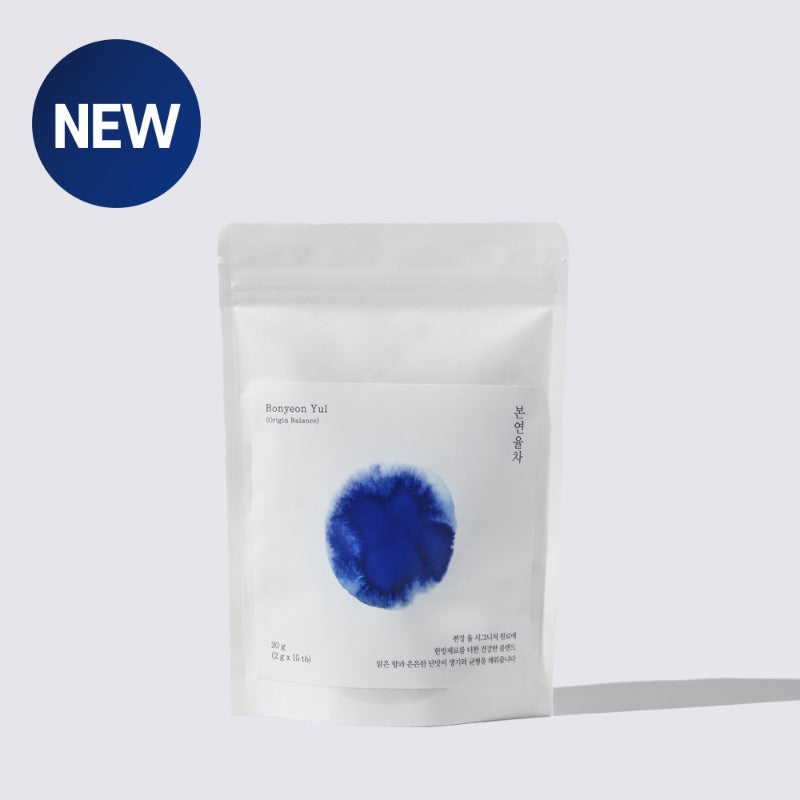 PYUNGKANG YUL Bonyeonyulcha 30g (15 pieces) de marque PYUNGKANG YUL, sachet blanc sur fond clair, NEW