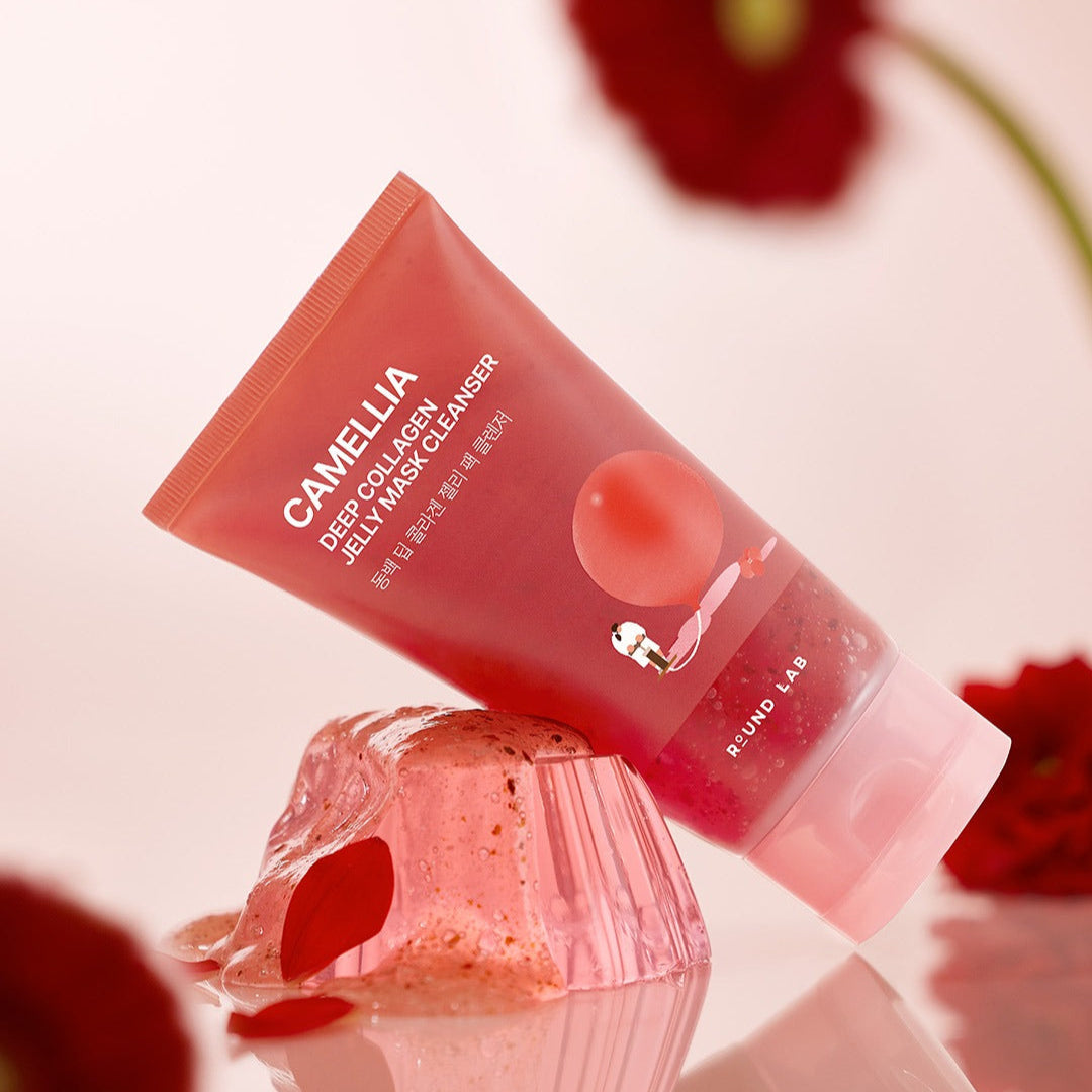 ROUND LAB Camellia Deep Collagen Jelly Pack Cleanser 150ml