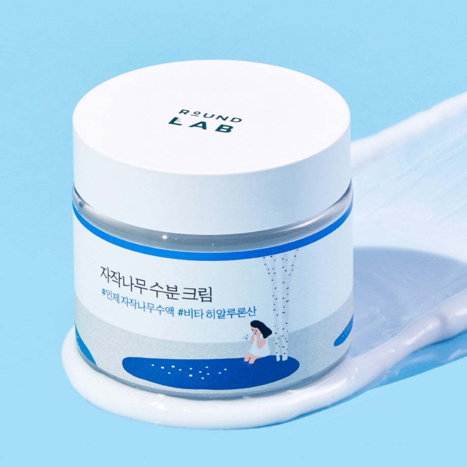 ROUND LAB Birch Juice Moisturizing Cream 80ml disponible sur Ma petite Coree, ton Eshop 100% K-beauty en direct de Seoul