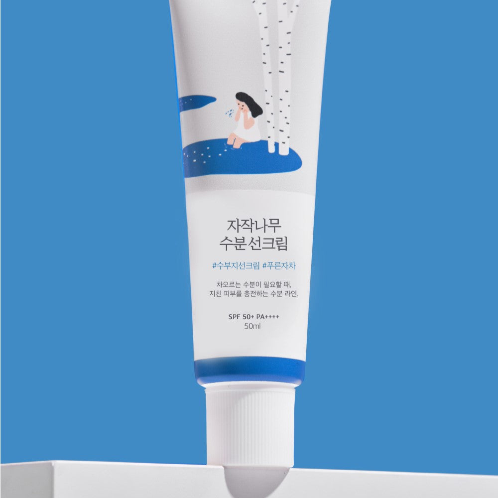 ROUND LAB Birch Juice Moisturizing Sunscreen 50ml disponible sur Ma petite Coree, ton Eshop 100% K-beauty en direct de Seoul