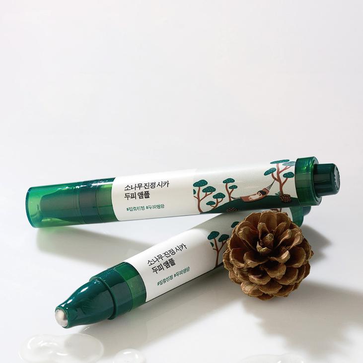 ROUND LAB Pine Soothing Cica Scalp Ampoule 15ml
