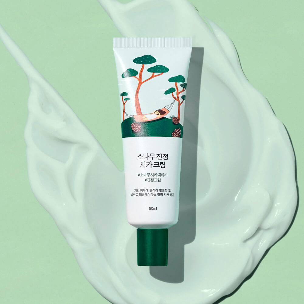 ROUNDLAB Pine Calming Cica Cream 50ml disponible sur Ma petite Coree, ton Eshop 100% K-beauty en direct de Seoul