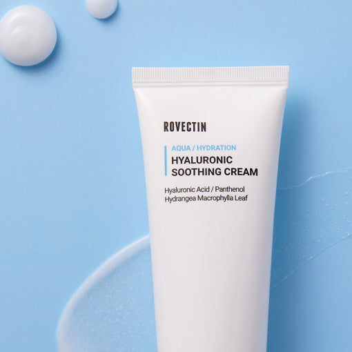 ROVECTIN Aqua Hyaluronic Soothing Cream 60ml disponible sur Ma petite Coree, ton Eshop 100% K-beauty en direct de Seoul