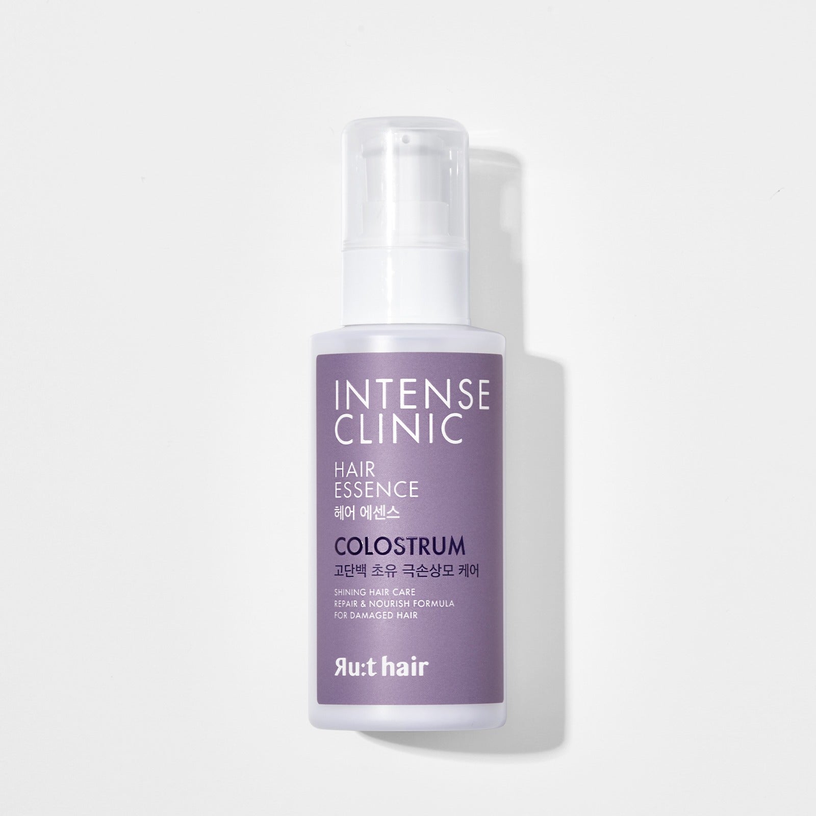 RU:T HAIR Intense Clinic Colostrum Hair Essence 100ml disponible sur Ma petite Coree, ton Eshop 100% K-beauty en direct de Seoul