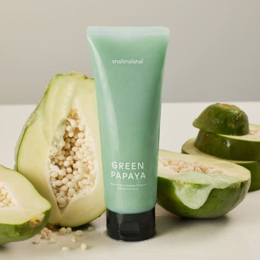 SHAISHAISHAI Green Papaya Body & Face Peeling Cleanser 150ml disponible sur Ma petite Coree, ton Eshop 100% K-beauty en direct de Seoul