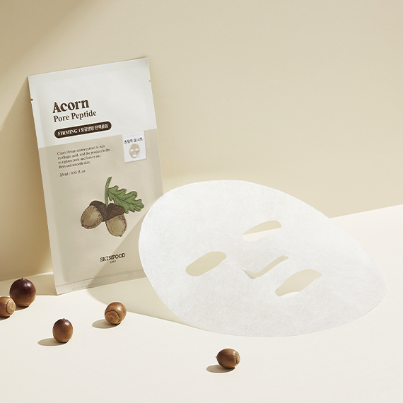SKINFOOD Acorn Pore Peptide Firming Mask disponible sur Ma petite Coree, ton Eshop 100% K-beauty en direct de Seoul