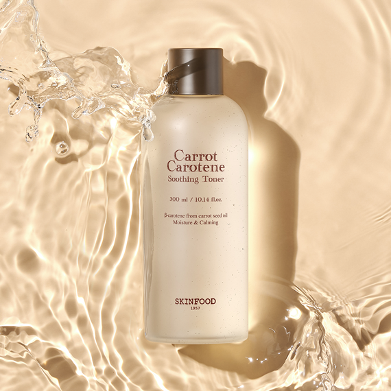 SKINFOOD Carrot Carotene Soothing Toner 300ml disponible sur Ma petite Coree, ton Eshop 100% K-beauty en direct de Seoul